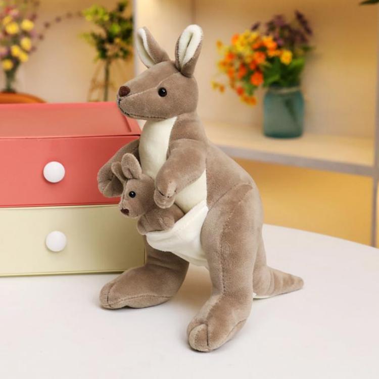 Kangaroo Plush Toy With Joey